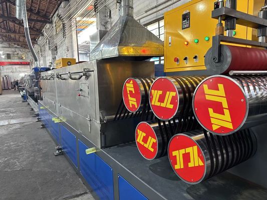 Máquina para fabricar flejes de PP completamente automática con molde ajustable