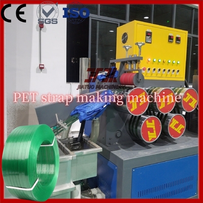 Línea de producción de tiras de PET Fabricación de cinturones de PET de 9-32 mm de ancho con una fuerte resistencia de 350-950kgf