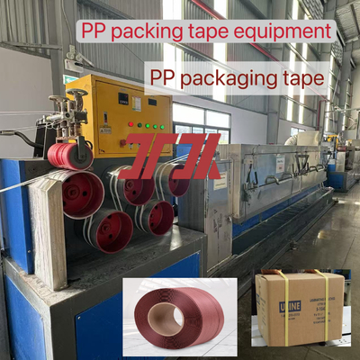 Máquina de extrusión de 5-15 mm de alta velocidad para la fabricación de cinta de cinta de PP
