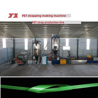 Máquina de fabricación de correas de PET Equipo de producción de correas de PET con una potencia de extrusión de 200-600 kg/h