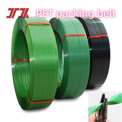 9-32mm Cinturón de embalaje avanzado de PET Cinturón de PET con buena rectitud y alta tensión