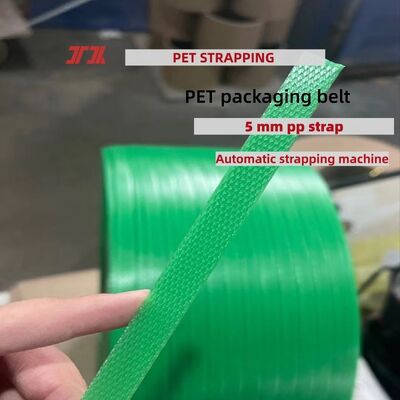 Cinta de embalaje automática de PP, cinta de embalaje transparente de PP de 12 mm para herramientas de flejado automático