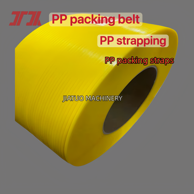 100% Polipropileno PP Fleje 11mm Verde PET PP Flejes de Embalaje para Máquinas Flejadoras Automáticas