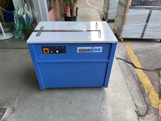 Únase al control de motor semi automático de CA de la máquina del paquete que ata con correa para la correa del ANIMAL DOMÉSTICO