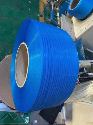 Correa plástica del ANIMAL DOMÉSTICO del poliéster del rollo de la correa de la tira de la mano de la máquina que embala