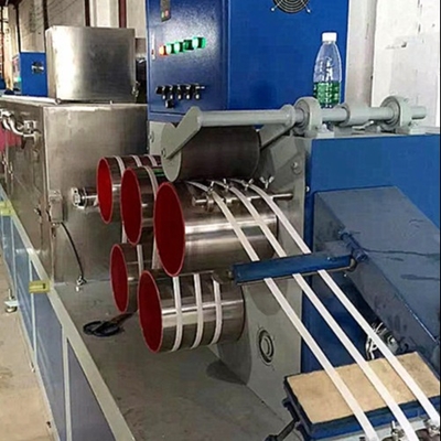 Los PP atan con correa la fabricación de la máquina con la Saliente-inspección video reciclan/nuevo grueso de la materia prima 0.4-1.2m m