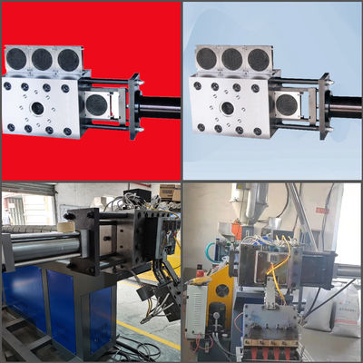 Cambio continuo de pantalla sin parar para extrusores de máquinas de extrusión de plástico