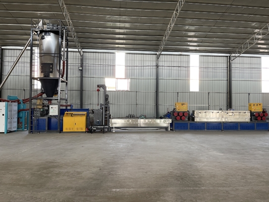4 correas de la cinta de fabricación de la máquina de PET de un solo tornillo de embalaje de la cinta de fabricación de un solo tornillo de 4 correas de salida de la cinta de fabricación de la máquina