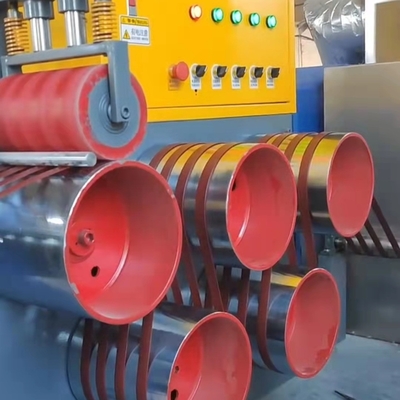 Maquinaria de plástico de doble tornillo Sandwich Línea de producción de cinta de cinta de PP con ancho de 5-19 mm