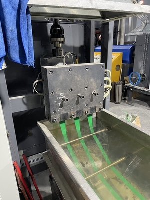 Máquina para hacer tiras de acero de plástico (3 líneas) 300-360KGS/H Torre de pre-secado 4000L con ISO