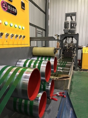 Máquina para hacer tiras de acero de plástico (3 líneas) 300-360KGS/H Torre de pre-secado 4000L con ISO