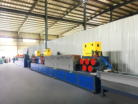 Máquina de embalaje de tiras de plástico PET 9-32mm Línea de producción de bandas de embalaje de PET