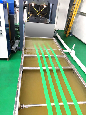 Maquinaria de embalaje 9-32 mm línea de producción de cinta de acero de plástico PET cinta de fabricación de PET máquina con extrusora de tornillo único