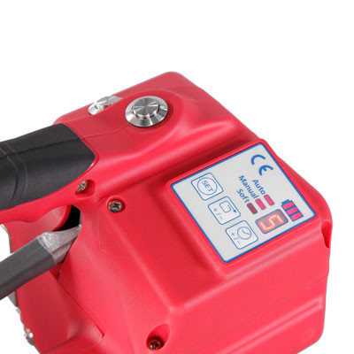 Batería recargable semi automática PP/PET de la empaquetadora de la toma