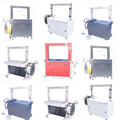 Máquina automática de fijación de cajas de cartón para fijación de cinturones de pp