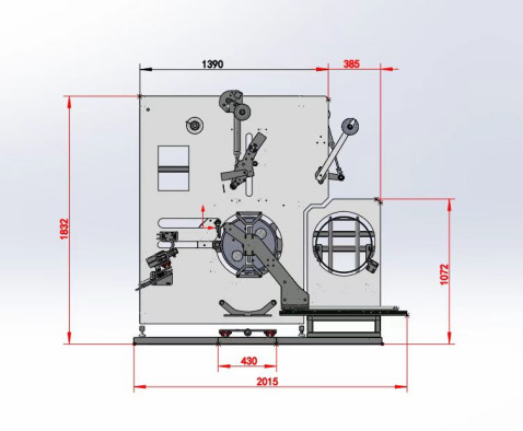 El panel completamente automático de la pantalla táctil de la máquina de bobina de la correa del embalaje del ANIMAL DOMÉSTICO del motor servo