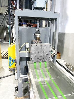 Cadena de producción plástica completamente automática de la correa correa del ANIMAL DOMÉSTICO de 120KW que hace la máquina con la tensión &gt;850kg para la cinta y la correa