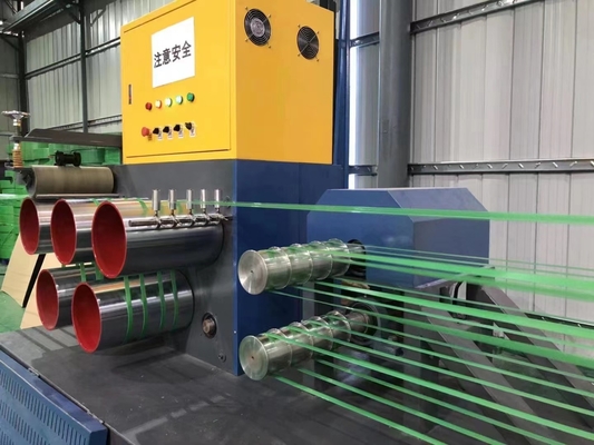 Máquina de fabricación de tiras de PET de 5-19 mm de ancho con doble estación para aplicaciones de trabajo pesado