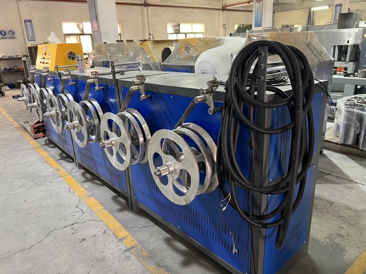 Línea de producción de correas de plástico de polipropileno de ancho de 220 mm