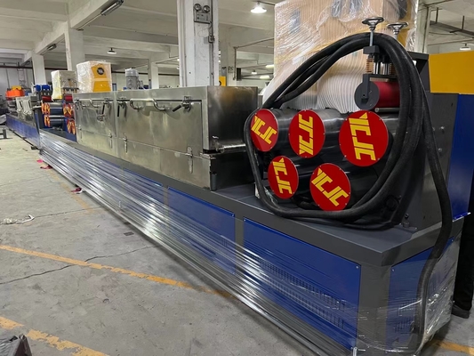 Máquina de fabricación de tiras de PET personalizable 250m/min Sistema de control PLC