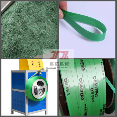 9-32mm de ancho de correa PET máquina de fabricación, 0.2MM PET correa línea de producción con control PLC
