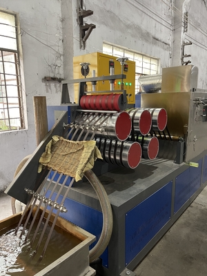 120-500 kg/h Máquina de fabricación de correas de PP con alta precisión 9-32MM