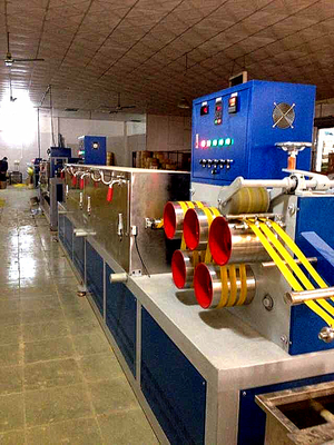 Máquina de fabricación de correa de polipropileno para material reciclado y máquina de fabricación de correa de polipropileno 5-19 mm PP - automatización