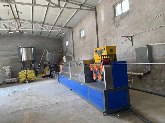 Máquina de fabricación de correa de polipropileno para material reciclado y máquina de fabricación de correa de polipropileno 5-19 mm PP - automatización