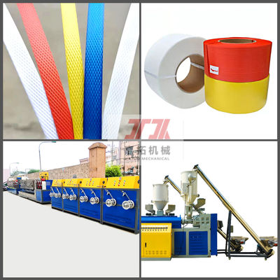 Máquina de producción de correas de polipropileno de control PLC de seis correas Producción 360-380 kg/h