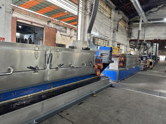 Máquina de fabricación de correa de polipropileno para material reciclado y máquina de fabricación de correa de polipropileno 5-19 mm PP - automatización