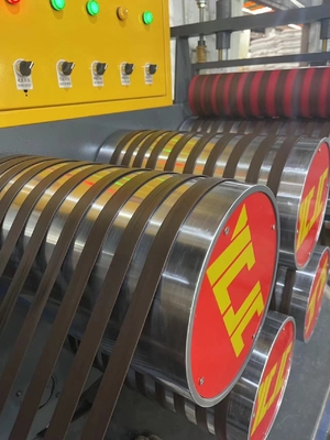 Línea de extrusión de banda de correa de PP inverter IVNT con ancho de 5-19 mm Máquina de extrusión de banda de correa de PP resistente con 5-19 m