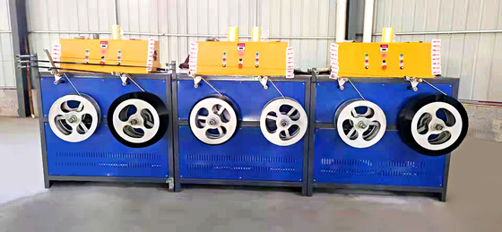 Ancho 5-19 mm Línea de extrusión de correa PET Doble servomotor de alta eficiencia