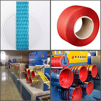 Máquina de fabricación de correas de PP de alta velocidad con motor GUGAO 250-280 kg/h