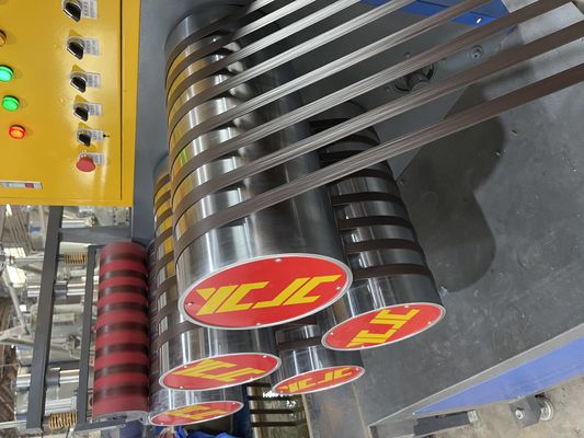 Máquina de fabricación de correas de material reciclado de PP de alta velocidad con motor GUOMAO