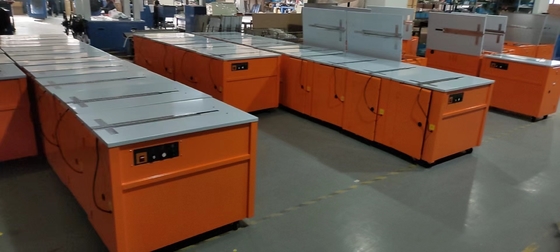 2.5 segundos/máquina de fijación de cajas de cartón para embalaje semiautomático