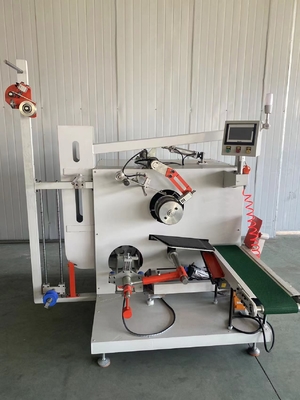 Máquina de enrollamiento de cinta de cinta de PET / PP con doble servomotor 300 - 350 m/min