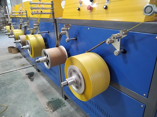Máquina de fabricación de cinturón de embalaje de PP de alto rendimiento 280-300m/min Control PLC