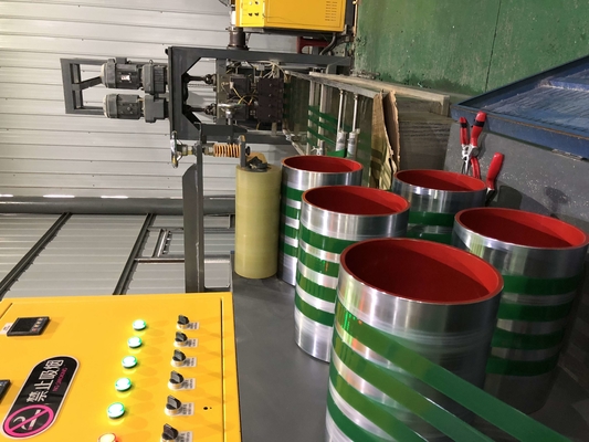 Máquina de fabricación de cinturones de embalaje de alto rendimiento para una producción suave y rápida