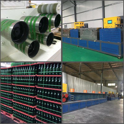 Línea de producción de correas de PET totalmente automática de alta eficiencia Ancho de la correa 9-32 mm
