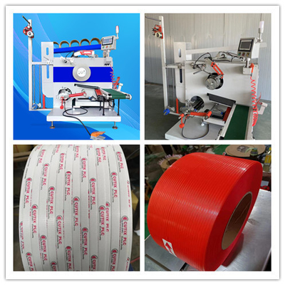 Máquina automática de fabricación de correas de PP para correas de ancho 5-32 mm y grosor 0,5-1,5 mm