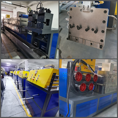 200 kg/h Línea de extrusión de cinta de PP 3.6*1.2*4M Máquina de cinta de embalaje de PP