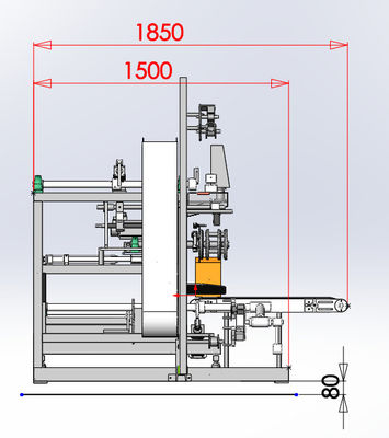 Maquinaria de plástico 5-15 mm línea de producción de correas de PP equipo de extrusión de PP para la máquina de bobinado totalmente automática