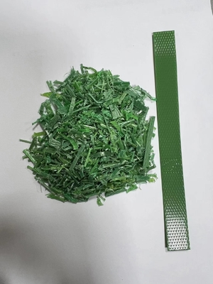 Máquina de extrusión de cinta de embalaje de PET de 9-32 mm de ancho 100% material reciclado de copos de botella