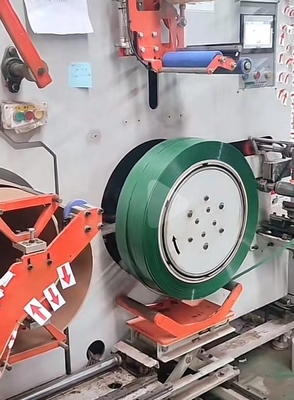 Máquina automática de bobinado con servomotor, cinta de embalaje PET, de bobinado limpio, adecuada para 9-32 mm