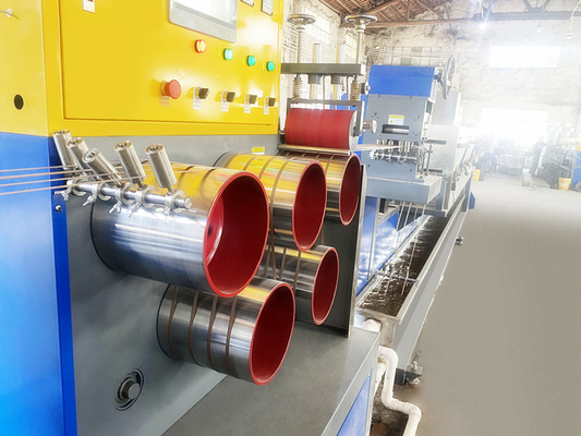 Automático de plástico PP de cinta de embalaje de cinturón de fabricación de la máquina de control PLC
