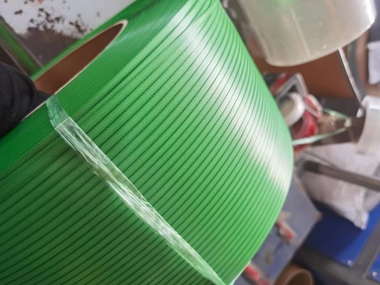 Línea de extrusión de banda de cinta de 5 mm de alta capacidad con tornillo 38CrMoALA