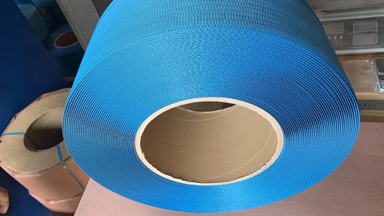 Máquina de fabricación de correas de PP totalmente automática de 80 kW tensión ajustable con anchura 5-19 mm