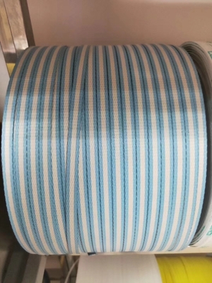 Máquina de fabricación de correas de PP de 110 mm Tensión ajustable de la correa para material de reciclaje de PP