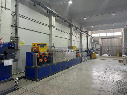 Línea de extrusión de banda de cinta de PP Máquina de fabricación de cinta de plástico con control PLC