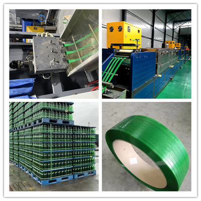 Procesamiento de PET Máquina de fabricación de tiras de PET personalizable para diferentes anchos y espesores